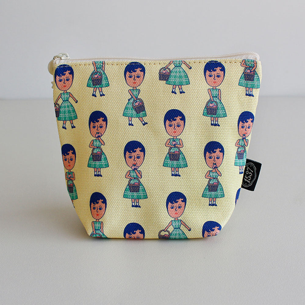 ポーチ おしゃれ かわいい 化粧ポーチ 化粧 コスメ 小物入れ サニタリー ブランド コンパクト 財布 スマホ マチあり ギフト 小さい ミニポーチ コインケース 旅行 トラベル プレゼント 韓国 1537