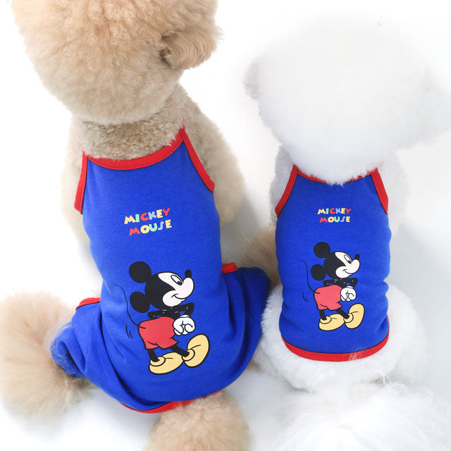 犬 猫 服 ブランド かわいい おしゃれ ロンパース タンクトップ トップス 韓国 可愛い 安い ディズニー ミッキー ドナルド プーさん