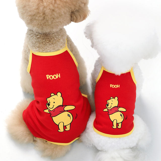 犬 猫 服 ブランド かわいい おしゃれ ロンパース タンクトップ トップス 韓国 可愛い 安い ディズニー ミッキー ドナルド プーさん