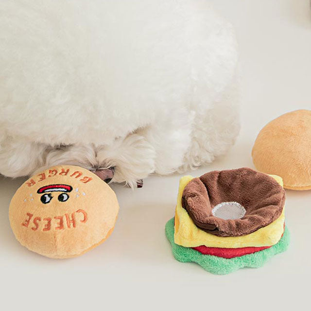 犬 おもちゃ かわいい ハンバーガー ペットグッズ ペット 可愛い 音 噛む 好き トイ パピー 子犬 韓国