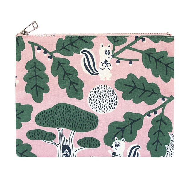 coated pouch ver.2 lサイズ レディース ポーチ ミニポーチ 小物入れ コインケース 女性 プレゼント ギフト 財布 ウォレット イラスト 韓国 ウララ オロル