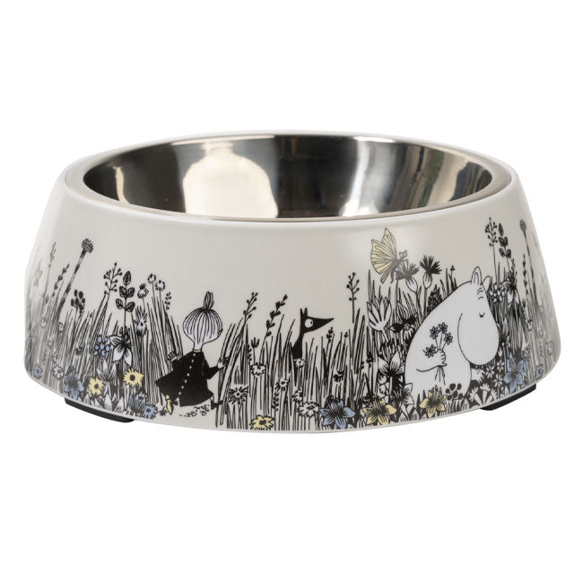 ムーミン MOOMIN 北欧 ペット用品 ペットグッズ ペット 餌入れ えさ エサ 器 フードボウル イエロー グリーン 犬 猫 小型犬 中型犬 大型犬 ペット用 食器 器 moomin