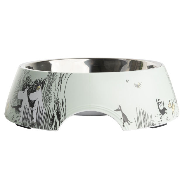 ムーミン MOOMIN 北欧 ペット用品 ペットグッズ ペット 餌入れ えさ エサ 器 フードボウル イエロー グリーン 犬 猫 小型犬 中型犬 大型犬 ペット用 食器 器 moomin