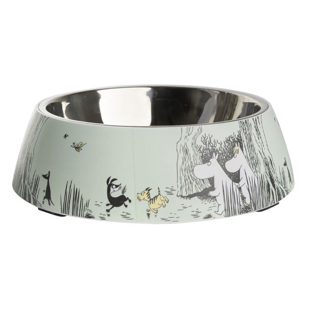 ムーミン MOOMIN 北欧 ペット用品 ペットグッズ ペット 餌入れ えさ エサ 器 フードボウル イエロー グリーン 犬 猫 小型犬 中型犬 大型犬 ペット用 食器 器 moomin