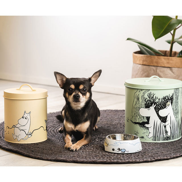 ムーミン MOOMIN 北欧 ペット用品 ペットグッズ ペット 餌入れ えさ エサ 器 フードボウル イエロー グリーン 犬 猫 小型犬 中型犬 大型犬 ペット用 食器 器 moomin