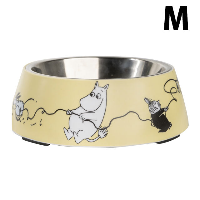 ムーミン MOOMIN 北欧 ペット用品 ペットグッズ ペット 餌入れ えさ エサ 器 フードボウル イエロー グリーン 犬 猫 小型犬 中型犬 大型犬 ペット用 食器 器 moomin