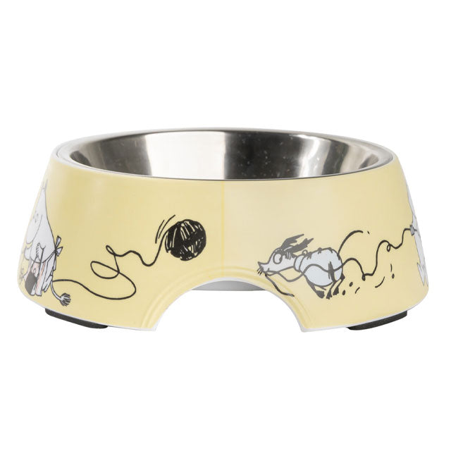ムーミン MOOMIN 北欧 ペット用品 ペットグッズ ペット 餌入れ えさ エサ 器 フードボウル イエロー グリーン 犬 猫 小型犬 中型犬 大型犬 ペット用 食器 器 moomin