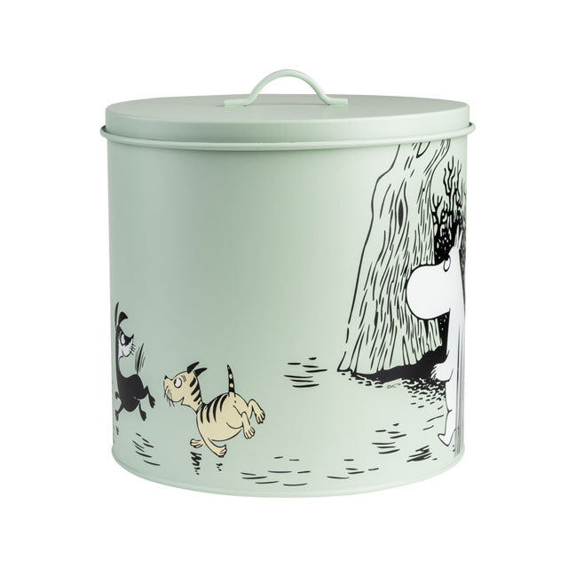 ムーミン MOOMIN 北欧 ペット用品 ペットグッズ ペット 餌入れ えさ エサ 器 フードジャー 2個セット イエロー グリーン 犬 小型犬 中型犬 大型犬 フードボウル ペット用食器 moomin