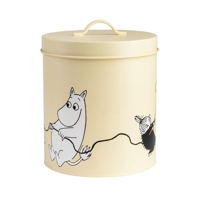 ムーミン MOOMIN 北欧 ペット用品 ペットグッズ ペット 餌入れ えさ エサ 器 フードジャー 2個セット イエロー グリーン 犬 小型犬 中型犬 大型犬 フードボウル ペット用食器 moomin