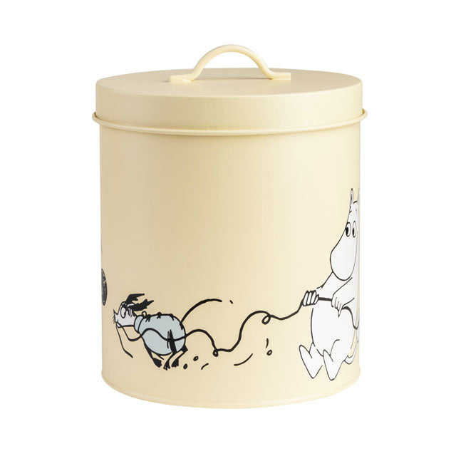 ムーミン MOOMIN 北欧 ペット用品 ペットグッズ ペット 餌入れ えさ エサ 器 フードジャー 2個セット イエロー グリーン 犬 小型犬 中型犬 大型犬 フードボウル ペット用食器 moomin