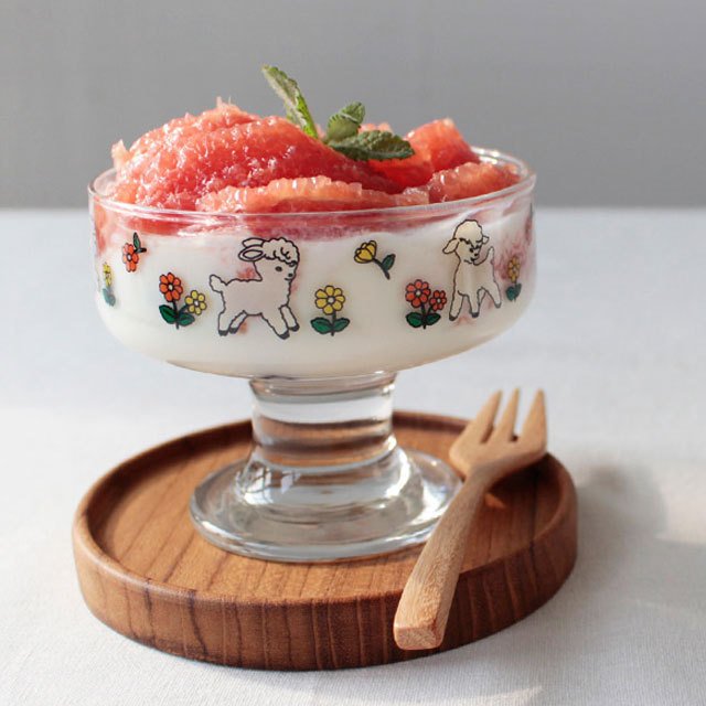 glass bowl ガラス 器 皿 デザート アイス アイスクリーム プリン ボウル ガラスボウル おしゃれ 北欧 レトロ 韓国 かわいい