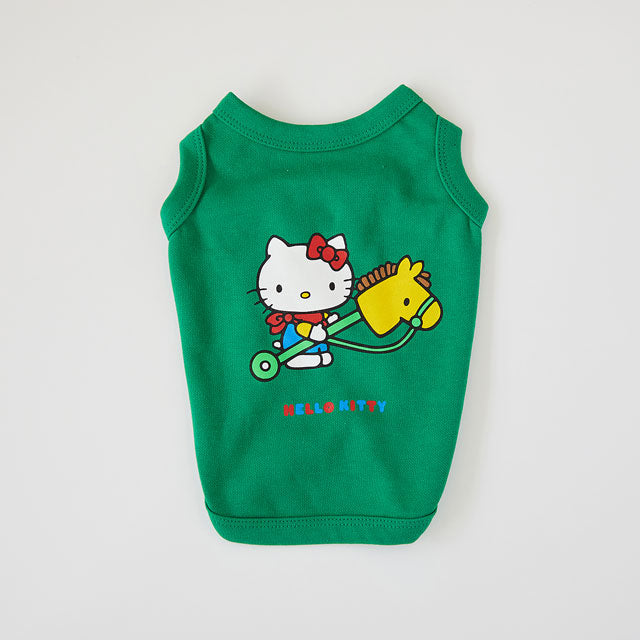 犬 服 かわいい 洋服 犬の服 ハローキティー タンクトップ サンリオ kitty キティーちゃん 韓国 タンクトップ おしゃれ トップス ペット