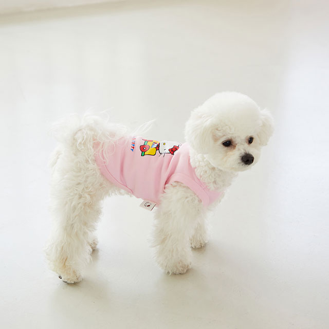 犬 服 かわいい 洋服 犬の服 ハローキティー タンクトップ サンリオ kitty キティーちゃん 韓国 タンクトップ おしゃれ トップス ペット