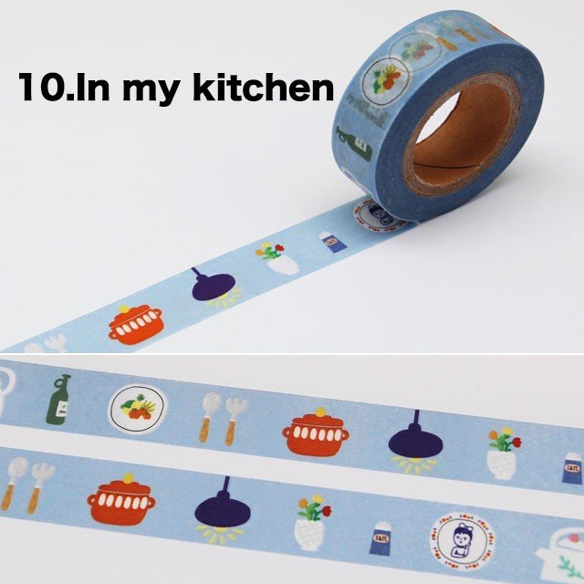 masking tape マスキングテープ マスキングシール 海外 おしゃれ 手帳 北欧 花 15mm 幅 1.5cm 白 収納 壁 シール ステッカー デザイン クリスマス