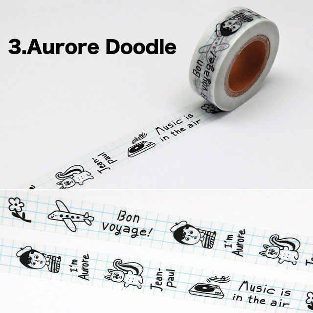 masking tape マスキングテープ マスキングシール 海外 おしゃれ 手帳 北欧 花 15mm 幅 1.5cm 白 収納 壁 シール ステッカー デザイン クリスマス