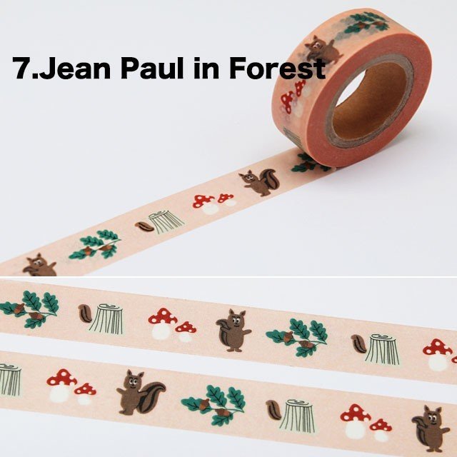 masking tape マスキングテープ マスキングシール 海外 おしゃれ 手帳 北欧 花 15mm 幅 1.5cm 白 収納 壁 シール ステッカー デザイン クリスマス