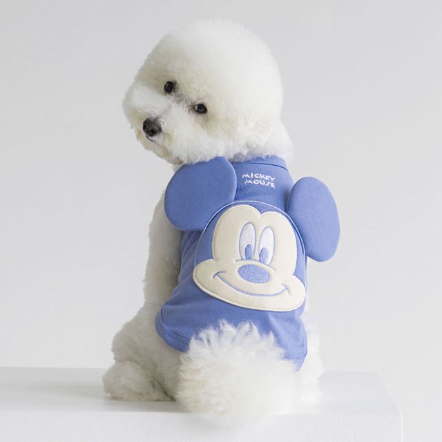 犬 服 かわいい 洋服 犬の服 ディズニー ミッキー 韓国 タンクトップ おしゃれ オシャレ トップス タンク ノースリーブ パピー ペット disney