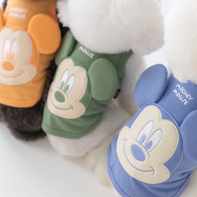 犬 服 かわいい 洋服 犬の服 ディズニー ミッキー 韓国 タンクトップ おしゃれ オシャレ トップス タンク ノースリーブ パピー ペット disney