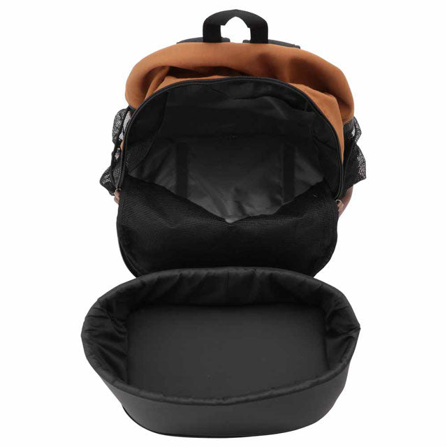 OUTDOOR ペット リュック アウトドアリュック ブラック 黒 M L キャリーバッグ 犬 猫 キャリーバック リュックサック 小型犬 おしゃれ