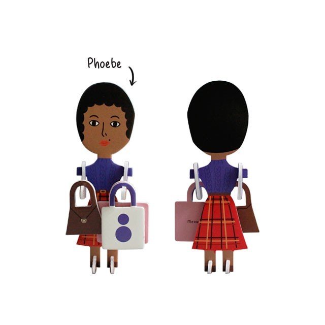 aurore & friends paper toy ペーパートイ ペーパークラフト 工作 組立 かわいい グラフィグ 立体 折り紙 飾り キャラクター 玩具 人形