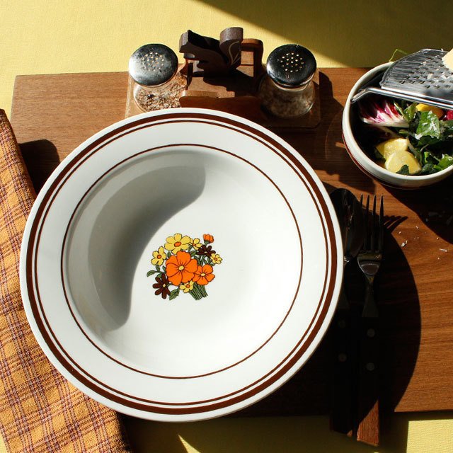 pasta bowl お皿 皿 パスタ カレー 陶器 ホワイト 白 おしゃれ ボウル 北欧 レトロ 韓国 かわいい オシャレ 食洗機 電子レンジ レンジ 対応 ギフト