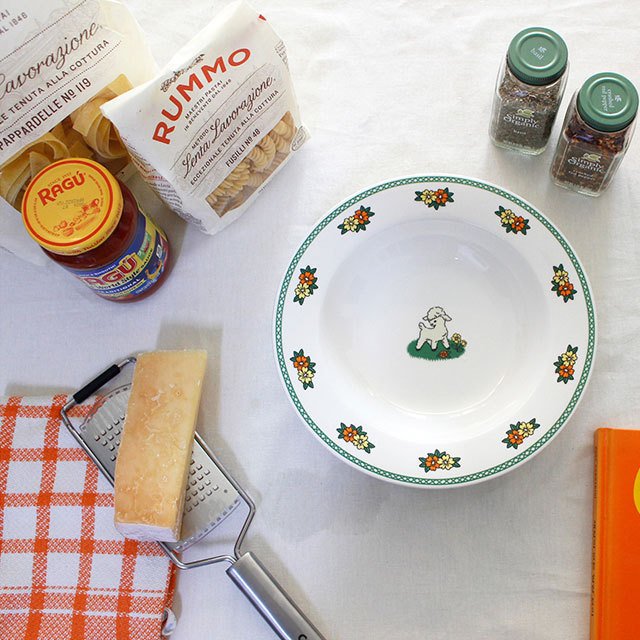 pasta bowl お皿 皿 パスタ カレー 陶器 ホワイト 白 おしゃれ ボウル 北欧 レトロ 韓国 かわいい オシャレ 食洗機 電子レンジ レンジ 対応 ギフト