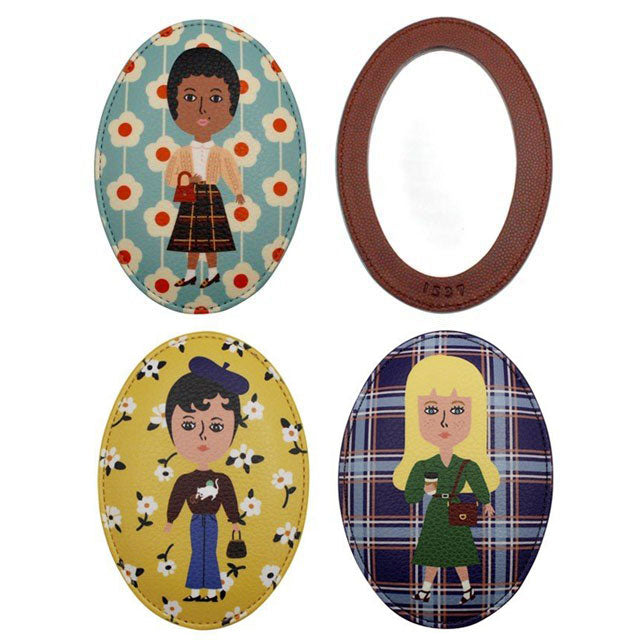 pocket mirror ver.2 ミラー 鏡 手鏡 ポケットミラー コンパクトミラー おしゃれ ブランド 小さい ハンド メイク 化粧 顔 プレゼント 誕生日 韓国 オロル ウララ