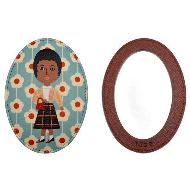 pocket mirror ver.2 ミラー 鏡 手鏡 ポケットミラー コンパクトミラー おしゃれ ブランド 小さい ハンド メイク 化粧 顔 プレゼント 誕生日 韓国 オロル ウララ