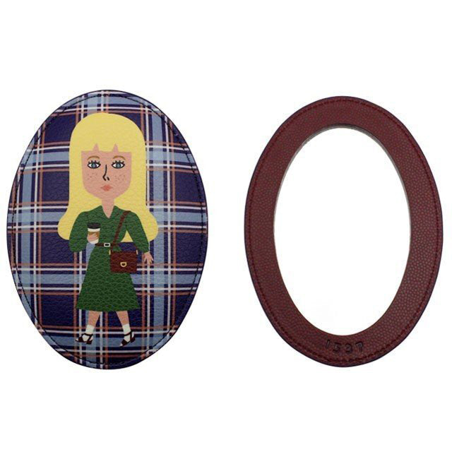 pocket mirror ver.2 ミラー 鏡 手鏡 ポケットミラー コンパクトミラー おしゃれ ブランド 小さい ハンド メイク 化粧 顔 プレゼント 誕生日 韓国 オロル ウララ