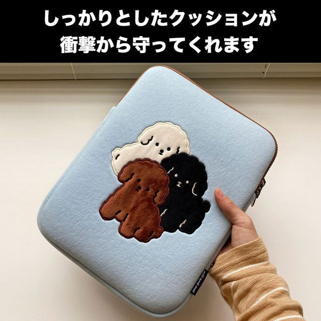 laptop pouch パソコンケース タブレットケース 9.7インチ 10インチ 11インチ 13インチ macbook mac パソコン カバー かわいい 韓国 おすすめ おしゃれ