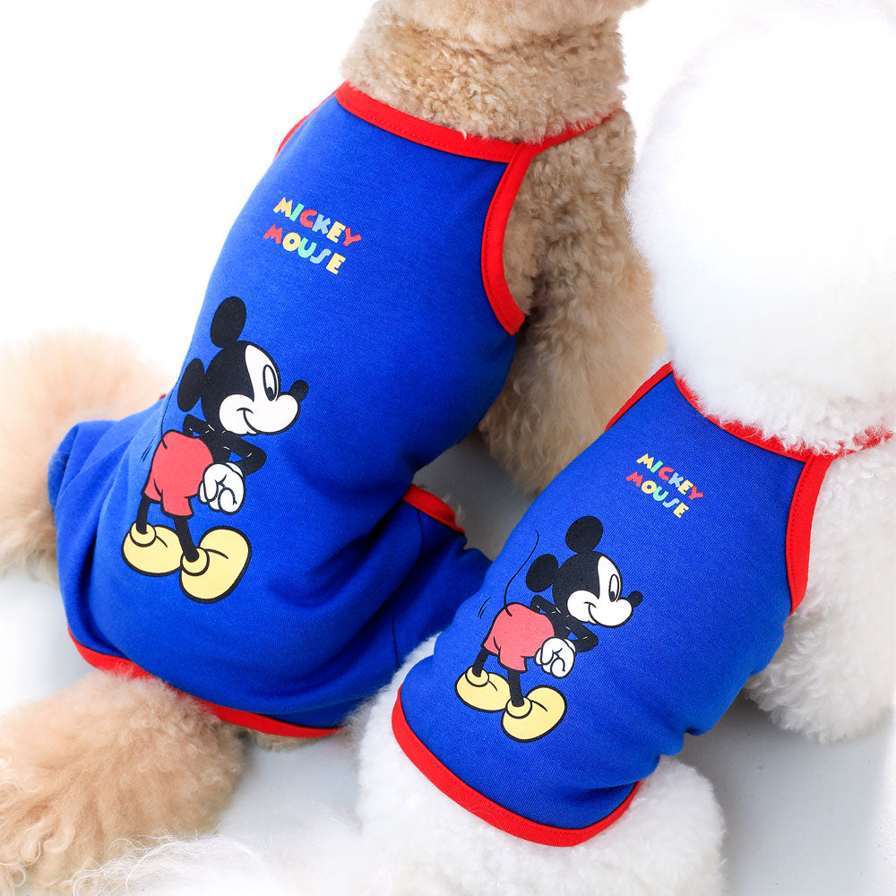 犬 猫 服 ブランド かわいい おしゃれ ロンパース タンクトップ トップス 韓国 可愛い 安い ディズニー ミッキー ドナルド プーさん
