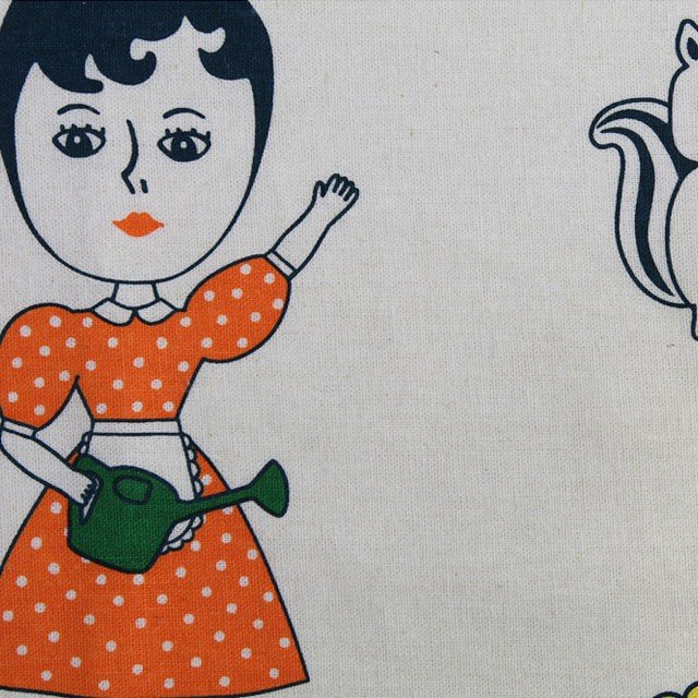 fabric poster ポスター 布 おしゃれ イラスト 北欧 かわいい インテリア デザイン 韓国 ファブリック ファブリックポスター アート 植物 自然 花 レトロ