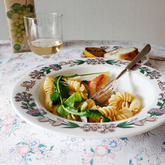 pasta bowl お皿 皿 パスタ カレー 陶器 ホワイト 白 おしゃれ ボウル 北欧 レトロ 韓国 かわいい オシャレ 食洗機 電子レ